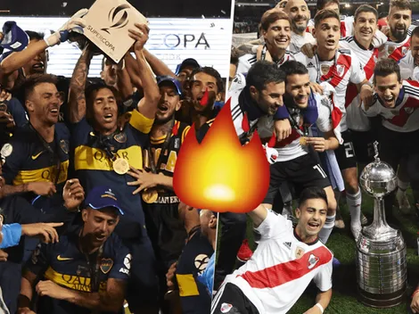 Usted es diabólico: River felicitó a Boca ¡a las 12:09!