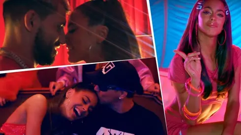 Agüero y Pablito junto a Tini.