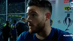 Nández habló de sus dolores.