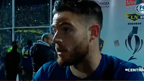 Nández habló de sus dolores.