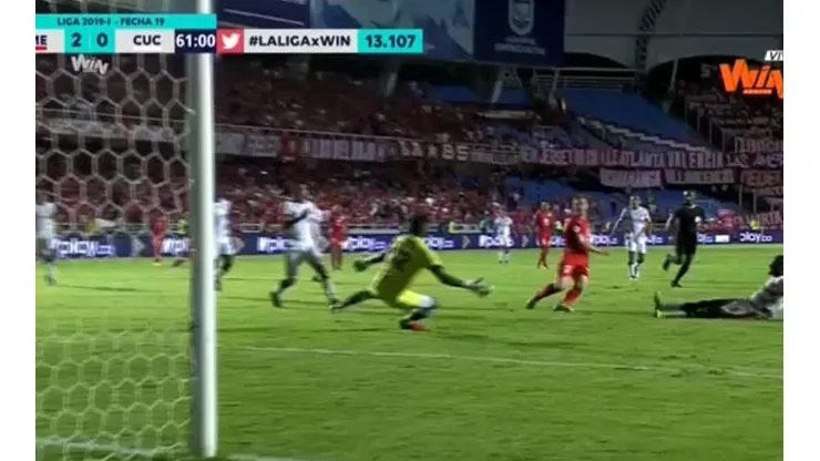 Fernando Aristeguieta firmó el 2-0 parcial a favor de América.