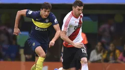 Alario en su último partido ante Boca.