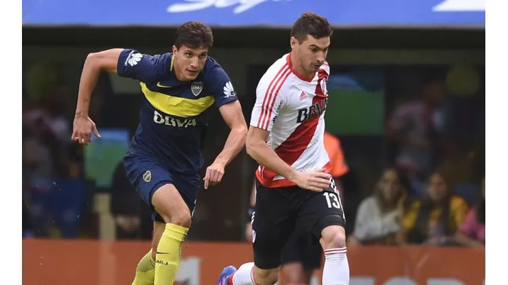 Alario en su último partido ante Boca.
