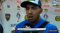 Tevez contó por qué será suplente con Boca: "Zárate está mejor que yo"