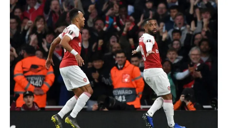 Laca y Auba, las dos figuras del Arsenal.