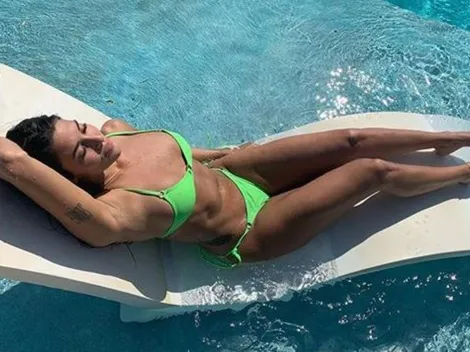 Ivana Nadal está manija porque mañana jugar River y metió foto con la camiseta en Instagram