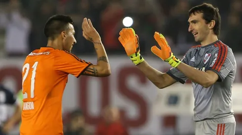 Barovero y Vangioni en River.