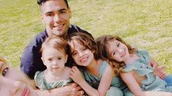 El doblete de Falcao causó locura en la familia García Tarón