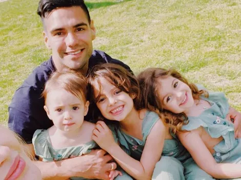 El doblete de Falcao causó locura en la familia García Tarón