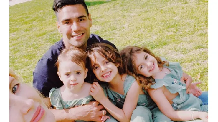 El doblete de Falcao causó locura en la familia García Tarón