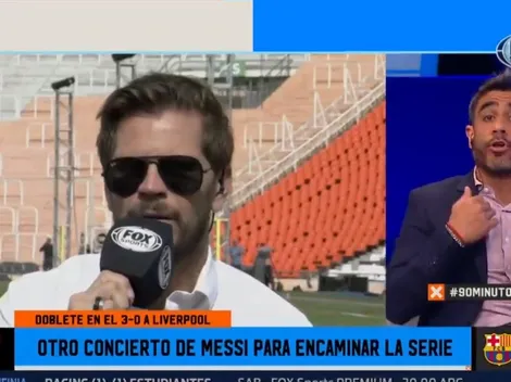 Bulos 'panquequeó' y empezó a bancar a Messi tras su partido de ayer