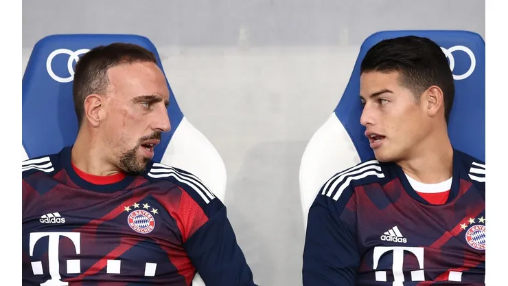 Franck y James en el Bayern.