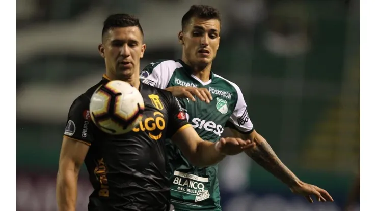 Guaraní vs Deportivo Cali por la Copa Sudammericana.