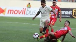 Futbolista de Sport Huancayo señaló al árbitro y aseguró que cobró un penalti que no existía