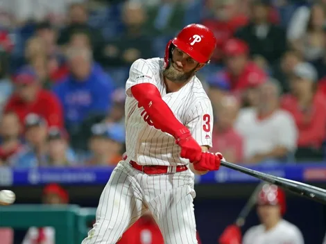 Bryce Harper habló sobre los abucheos que recibió de la fanaticada de los Filis