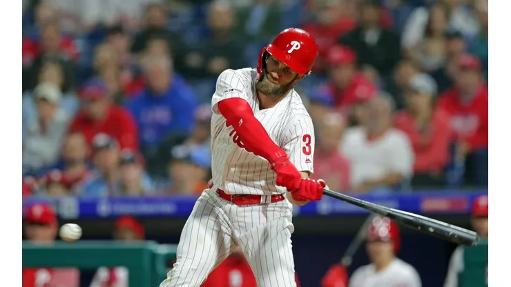 Bryce Harper habló sobre los abucheos que recibió de la fanaticada de los Filis