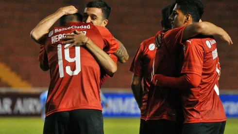 Independiente ganó en Perú.