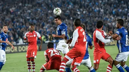 Millonarios y Santa Fe, en el primer clásico oficial del 2019.