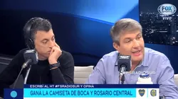 En el debate de Fox Sports tiró: "Me enoja que Messi no haga lo mismo en la Selección"