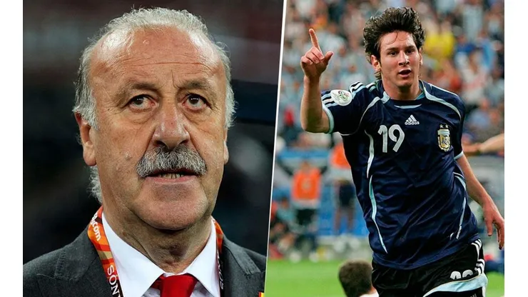 Del Bosque habló sobre Messi. (getty)