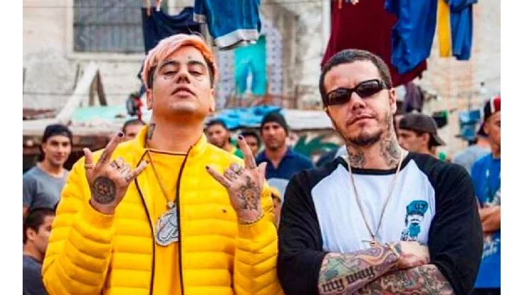 Duki junto a Ortega en 'San Onofre'.
