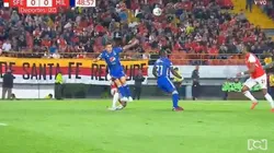 La jugada polémica del clásico capitalino.