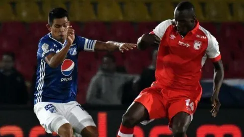 Santa Fe vs Millonarios por la Liga Águila.