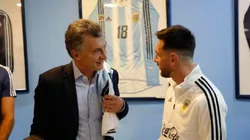 Macri, como un hincha más: llegó el saludo del presidente a Messi