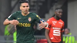 Punto de oro: apareció el héroe Falcao, anotó un doblete y levantó un 0-2 para el Mónaco ante Rennes
