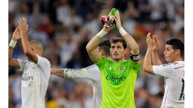 James y un mensaje para su amigo Iker.