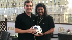 De Higuita para Casillas: "Te esperamos nuevamente en el arco"