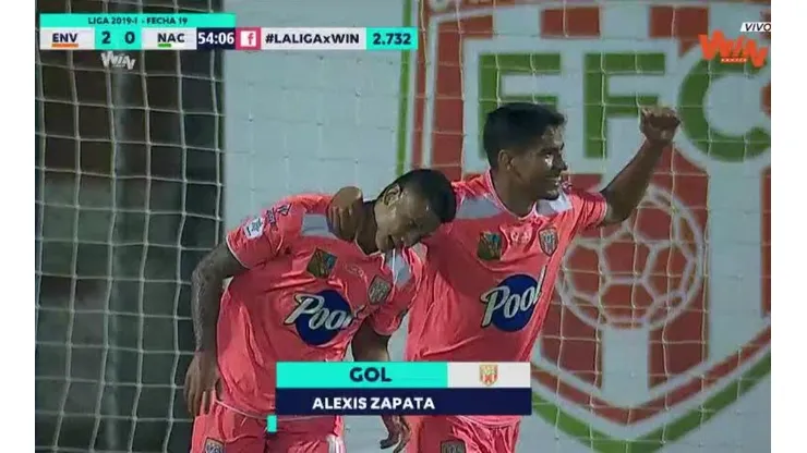 Envigado 2-0 Atlético Nacional.