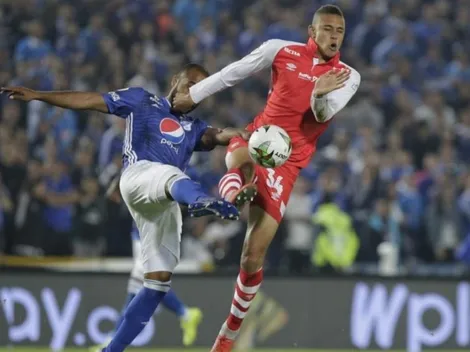 Qué canal transmite Santa Fe vs Millonarios por la Liga Águila