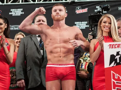 El extravagante look de Canelo Álvarez en su viaje a Las Vegas