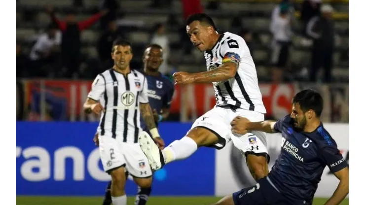 Colo Colo vs Universidad Católica por la Copa Sudamericana.