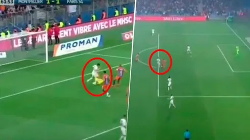 Di María tiró magia pura y humilló al arquero rival, pero PSG perdió por un papelón de Paredes