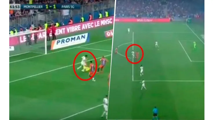 Di María tiró magia pura y humilló al arquero rival, pero PSG perdió por un papelón de Paredes