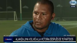 Alianza superó la mala racha: Víctor Reyes se siente satisfecho por regresar a la victoria