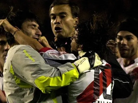 Marcelo Gallardo recordó con Varsky su arañazo a Abbondanzieri