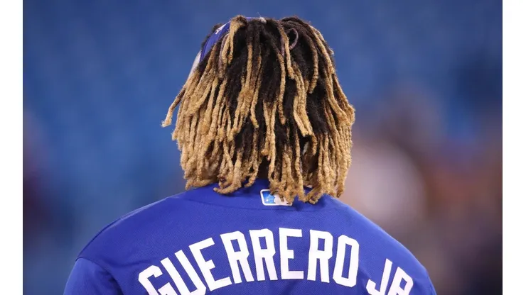 Vladimir Guerrero Jr ya rompió un récord días después de su debut