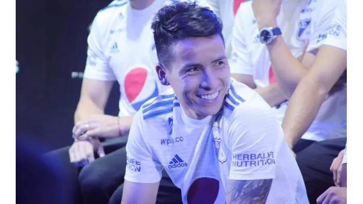 Óscar Barreto, jugador de Millonarios.