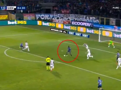 No solo mete goles: Duván Zapata aguantó, se la dio a un compañero y llegó el 2-0 de Atalanta