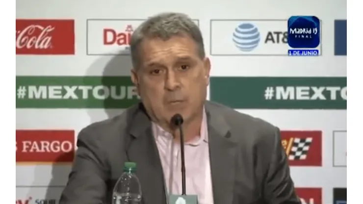 Martino ya se prepara para la Copa de Oro.