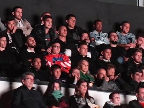 Siempre distinto: Juanfer Quintero la rompió toda con su look para ver la película de River