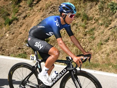 Egan Bernal cambiará de uniforme para el Giro de Italia
