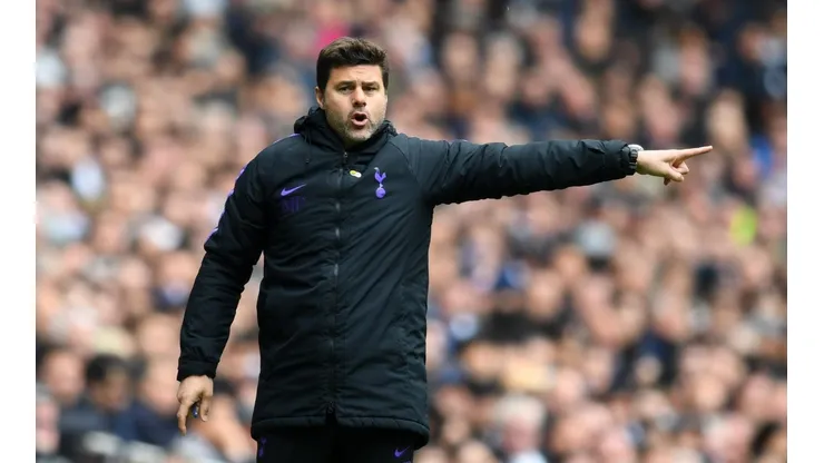 Mauricio Pochettino, entrenador del Tottenham.