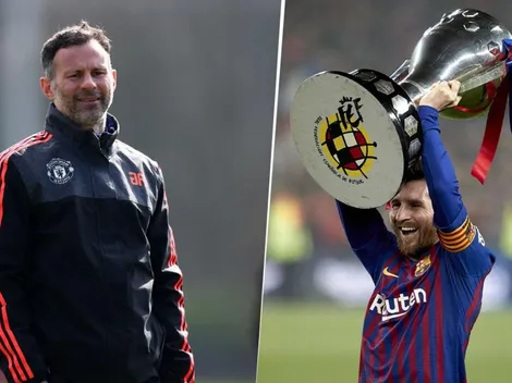 El récord titánico de Ryan Giggs que Messi está muy cerca de romper