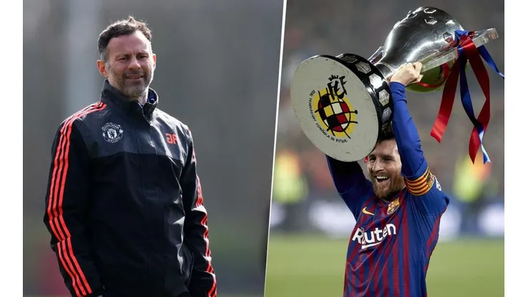 El récord titánico de Ryan Giggs que Messi está muy cerca de romper