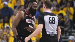 James Harden culpa a los árbitros de la derrota de los Rockets ante los Warriors