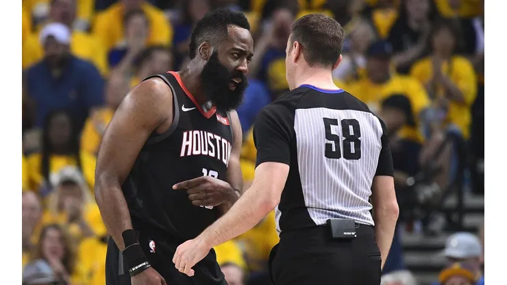 James Harden culpa a los árbitros de la derrota de los Rockets ante los Warriors